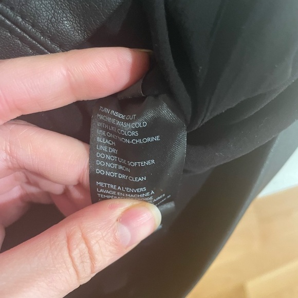 NWT Free People Faux Leather Skirt - Picture 5 of 7